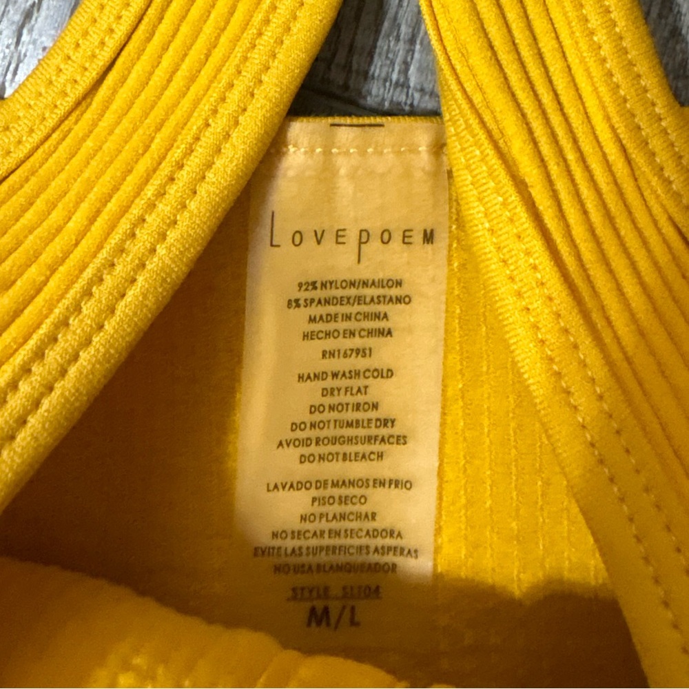 💛NWT LovePoem Ribbed Button-Front💛 - Picture 2 of 3